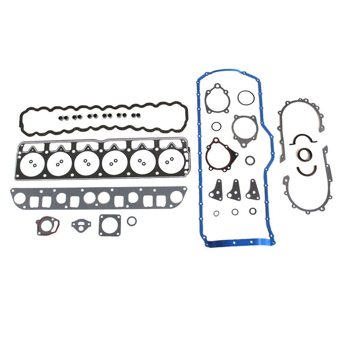 dnj gasket set 1992-1993 jeep cherokee,comanche,wrangler l6 4.0l fgk1120