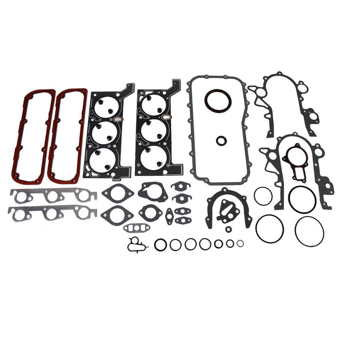 dnj gasket set 1998-2000 chrysler,dodge,plymouth town & country,town & country,caravan v6 3.3l fgk1136