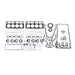 dnj gasket set 2001-2001 chevrolet,gmc silverado 1500 hd,silverado 2500,silverado 2500 hd v8 6.0l fgk3161