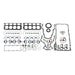 dnj gasket set 2001-2001 chevrolet,gmc silverado 1500,silverado 1500,silverado 1500 v8 4.8l,5.3l fgk3167