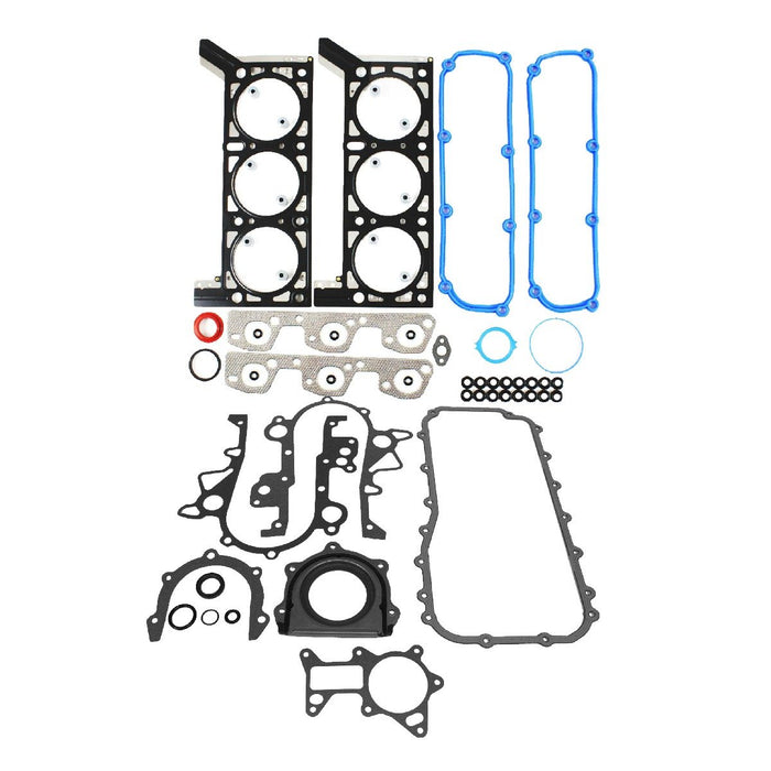 dnj gasket set 2007-2008 jeep wrangler,wrangler v6 3.8l fgk1168