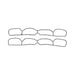 dnj intake manifold gasket set 2009-2010 ford,mercury explorer,explorer sport trac,f-150 v8 4.6l ig4217