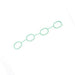 dnj intake manifold gasket set 2012-2019 hyundai,kia accent,veloster,rio l4 1.6l ig195