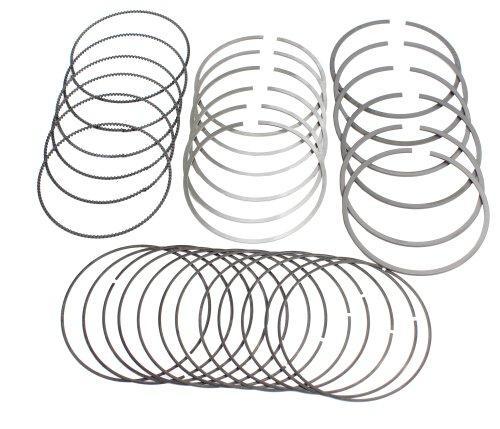 dnj piston ring set 2007-2017 infiniti,nissan g35,350z,ex35 v6 3.5l,3.7l pr662.20