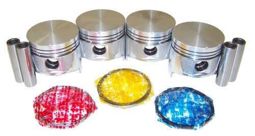 dnj piston set 1982-1987 chevrolet,gmc,isuzu s10,s15,s10 l4 1.9l prk302