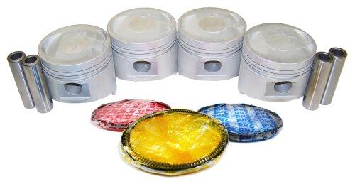 dnj piston set 1983-1988 dodge,mitsubishi,plymouth ram 50,mighty max,colt l4 2.0l prk105