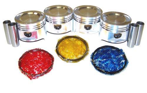 dnj piston set 1983-1995 kia,mazda 626,626,626 l4 2.0l prk456