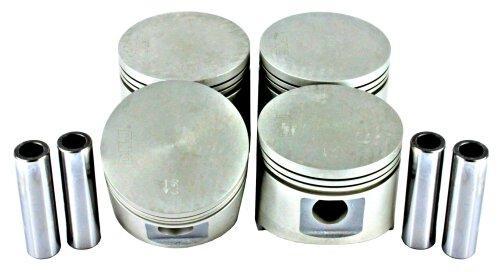 dnj piston set 1984-1989 chrysler,dodge,mazda mighty max,montero,lebaron l4 2.6l p101.20