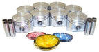 dnj piston set 1985-1991 chrysler,dodge,plymouth fifth avenue,b150,b250 v8 5.2l prk1153a