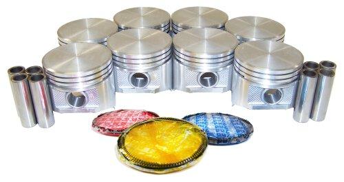 dnj piston set 1985-1991 chrysler,dodge,plymouth fifth avenue,b150,b250 v8 5.2l prk1153a
