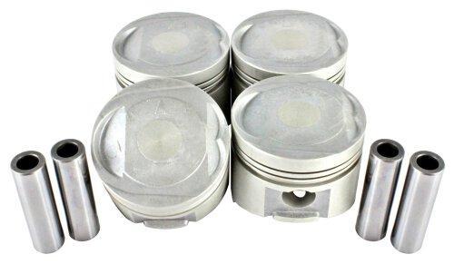 dnj piston set 1985-1993 dodge,eagle,hyundai galant,galant,galant l4 2.4l p108.20