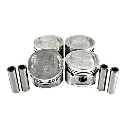 dnj piston set 1985-1994 dodge,hyundai,mitsubishi colt,mirage,colt l4 1.5l p100.20