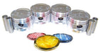 dnj piston set 1988-1990 honda prelude,prelude,prelude l4 2.0l prk208