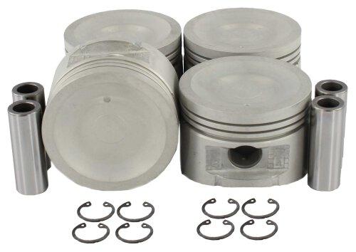 dnj piston set 1989-1990 nissan pulsar nx,sentra,pulsar nx l4 1.6l p609.20