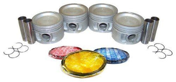 dnj piston set 1989-1992 chrysler,dodge,plymouth daytona,lebaron,caravan l4 2.5l prk147
