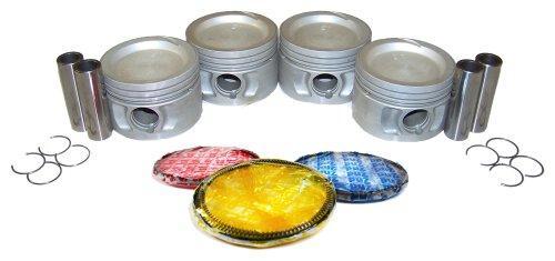 dnj piston set 1989-1992 chrysler,dodge,plymouth daytona,lebaron,caravan l4 2.5l prk147