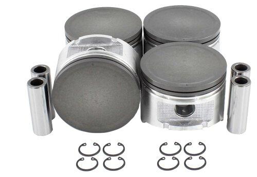 dnj piston set 1989-1992 nissan 240sx,240sx,axxess l4 2.4l p607.40