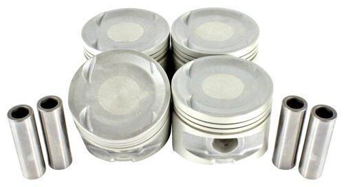 dnj piston set 1989-1998 eagle,hyundai,mitsubishi galant,talon,eclipse l4 2.0l p107.20