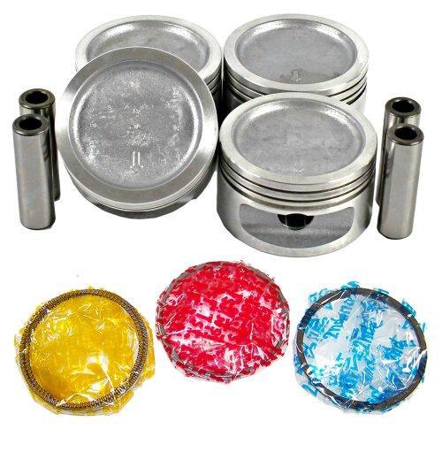 dnj piston set 1990-1991 chevrolet beretta,cavalier,corsica l4 2.2l prk322a
