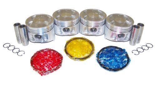 dnj piston set 1990-1992 geo,toyota prizm,corolla,prizm l4 1.6l prk927