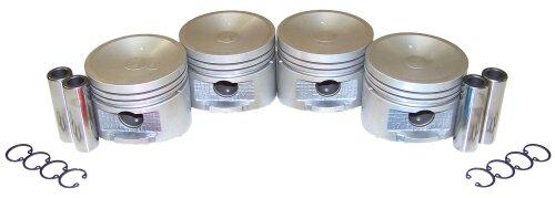 dnj piston set 1991-1994 nissan nx,sentra,nx l4 1.6l p640