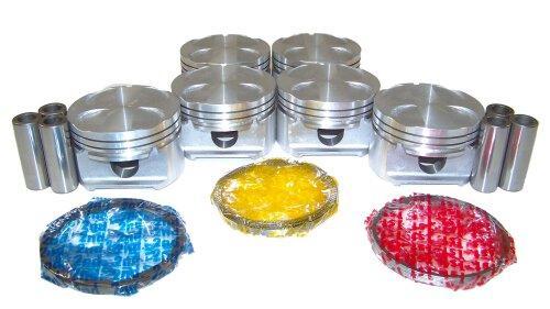 dnj piston set 1991-1997 chevrolet,oldsmobile,pontiac lumina,cutlass supreme,grand prix v6 3.4l prk3112