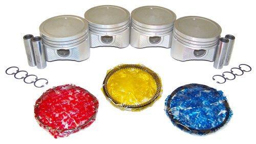 dnj piston set 1991-1999 infiniti,nissan g20,nx,sentra l4 2.0l prk670