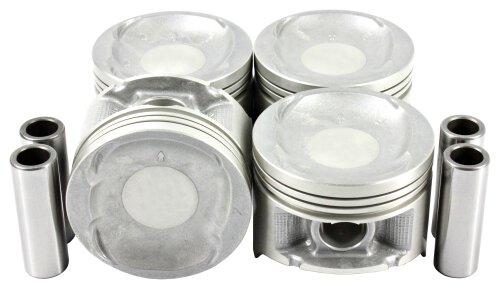 dnj piston set 1992-1995 honda civic,civic,civic l4 1.5l p296.20