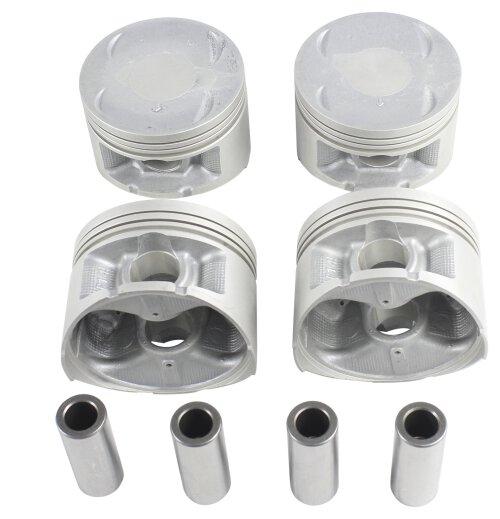 dnj piston set 1992-1996 honda prelude,prelude,prelude l4 2.3l p225