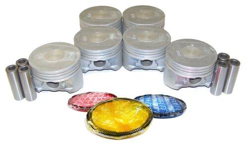 dnj piston set 1992-1996 mitsubishi diamante,diamante,diamante v6 3.0l prk127