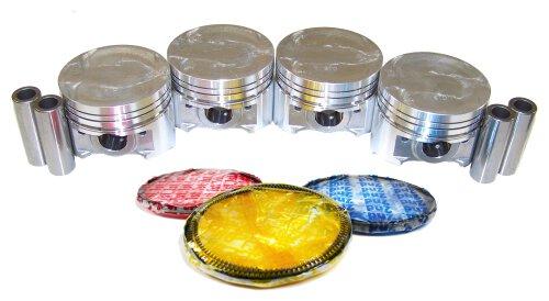 dnj piston set 1993-1994 eagle,mitsubishi,plymouth talon,eclipse,laser l4 2.0l prk115