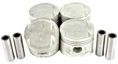 dnj piston set 1993-1995 hyundai elantra,elantra,elantra l4 1.8l p107h