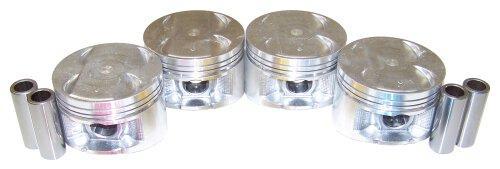 dnj piston set 1993-1996 honda prelude,prelude,prelude l4 2.2l p223.20