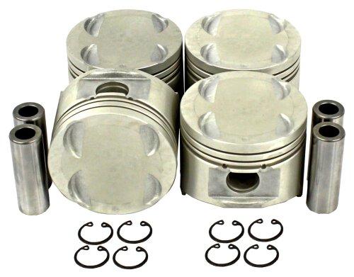 dnj piston set 1994-1997 kia,mazda mx-3,sephia,mx-3 l4 1.6l p463.20