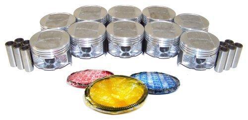 dnj piston set 1994-2003 dodge ram 2500,ram 3500,ram 2500 v10 8.0l prk1180