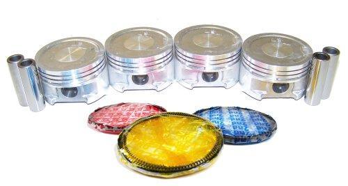dnj piston set 1995-2002 mitsubishi mirage,mirage,mirage l4 1.5l prk104a