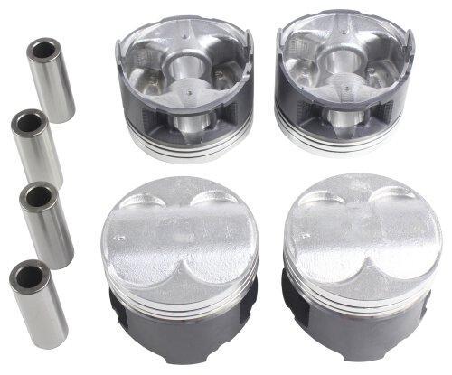 dnj piston set 1997-2001 acura integra,integra,integra l4 1.8l p217b.20