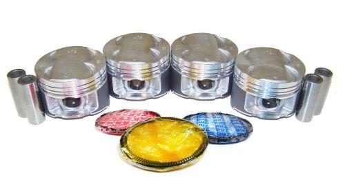 dnj piston set 1997-2001 acura integra,integra,integra l4 1.8l prk217b