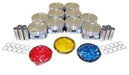dnj piston set 1997-2006 ford e-350 econoline,e-350 econoline club wagon,econoline super duty v10 6.8l prk4183