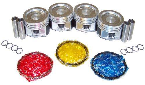 dnj piston set 1998-2001 volkswagen beetle,beetle,golf l4 2.0l prk809