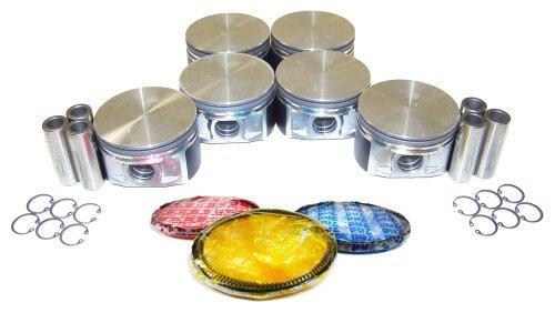 DNJ PR1141 Piston Ring Set - High Quality Engine Piston Rings For Automotive Replacement