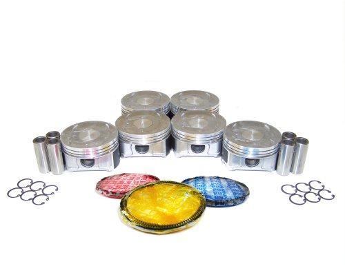 dnj piston set 1999-2001 honda odyssey,odyssey,odyssey v6 3.5l prk262