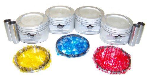 dnj piston set 1999-2002 daewoo lanos,lanos,lanos l4 1.6l prk309