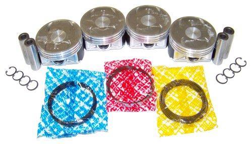 dnj piston set 1999-2006 saab,subaru forester,impreza,forester h4 2.5l prk715