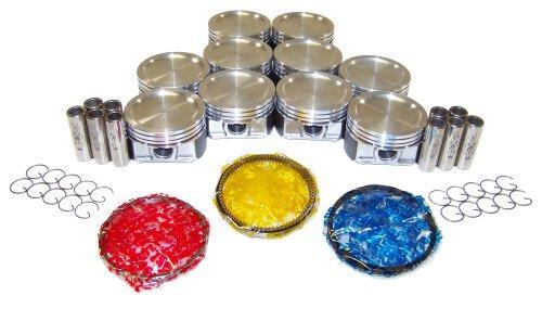 dnj piston set 2000-2014 ford e-350 econoline club wagon,e-350 super duty,e-450 econoline super duty v10 6.8l prk4184