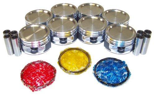 dnj piston set 2001-2005 ford,lincoln,mercury crown victoria,crown victoria,e-150 econoline v8 4.6l prk4153