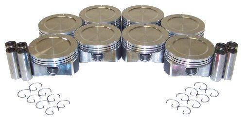 dnj piston set 2003-2005 chevrolet,gmc,hummer express 2500,express 3500,silverado 1500 hd v8 6.0l p3160a.20