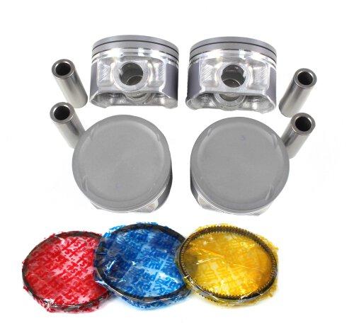 dnj piston set 2003-2006 mitsubishi lancer,lancer,lancer l4 2.0l prk160