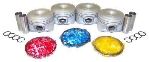 dnj piston set 2003-2007 chevrolet,saab,saturn 9-3,9-3,9-3 l4 2.0l prk313