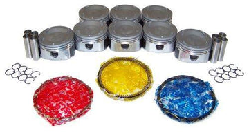 dnj piston set 2004-2016 infiniti,nissan qx56,pathfinder armada,titan v8 5.6l prk649